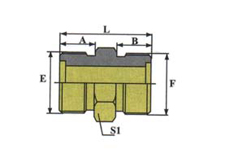 METRIC O-RING MALE FLAT SEAT