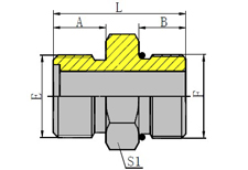 METRIC MALE O-RING/SAE O-RING BOSS