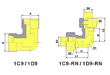 90ºELBOW FITTINGS-P1D9