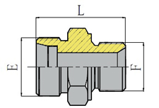 METRIC THREAD 60º CONE SEALING OR BONDED SEAL STUD ENDS