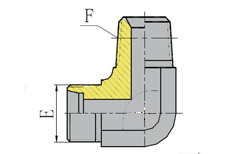 90º ELBOW BSPT MALE