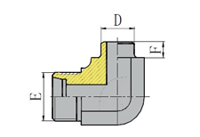 90º ELBOW NPT MALE