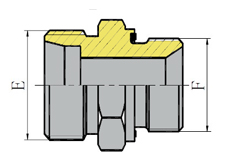 METRIC THREAD WITH CAPTIVE SEAL