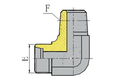 90º ELBOW NPT MALE