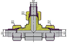 METRIC MALE 74º SEAT