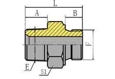 NPT MALE/METRIC BONDED SEAL