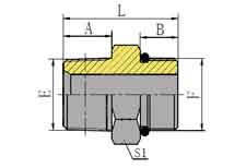 NPT MALE/SAE O-RING BOSS