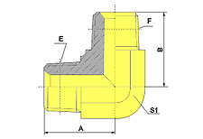 90ºELBOW NPT MALE