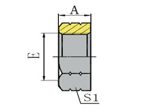 美制SAE O-RING 用锁母