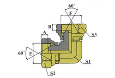 90º英管内螺纹