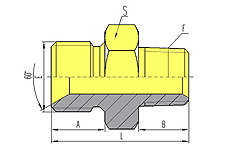 BSP MALE 60ºCONE OR BONDED SEAL/NPT MALE
