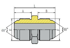 METRIC MALE 60º CONE