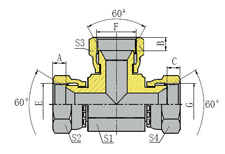 METRIC FEMALE 60º CONE SEAT