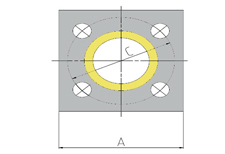 ISO SQUARE FLANGE