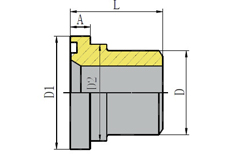 SAE FLANGE 3000 PSI/WELD TUBE