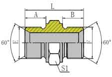 METRIC MALE 60º SEAT