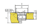 Metric thread port and mating stud end