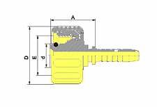 METRIC FEMALE WATERWASH INSERTS