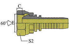 METRIC FEMALE 60ºCONE
