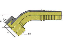 45ºMETRIC FEMALE MULTISEAL