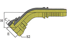 45ºMETRIC FEMALE MULTISEAL