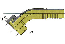 45ºMETRIC FEMALE MULTISEAL