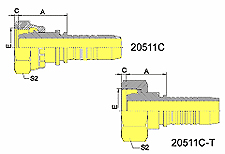 Metric Female 24o Multiseal H.T.