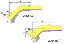 45ºMetric Female 24o MultisealH.T.