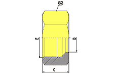 Retaining Nut H-T-DIN