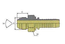 JIC MALE 74ºCONE