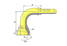 90ºSAE Female 90ºCone Seat SAE J513