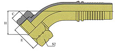 45ºORFS FEMALE FLAT SEAT