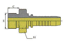 BSP MALE O-RING SEAL