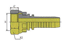 BSP FEMALE FLAT SEAT