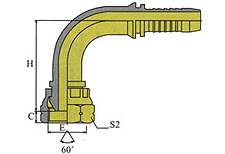 90ºBSP FEMALE 60ºCONE