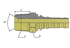 NPTF MALE 60ºCONE SEAT__P15613