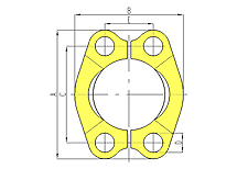 SAE SPLIT FLANGE CLAMP 3000PSI