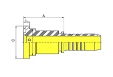 SAE Female 3000PSI ISO 12151-3-SAE J516